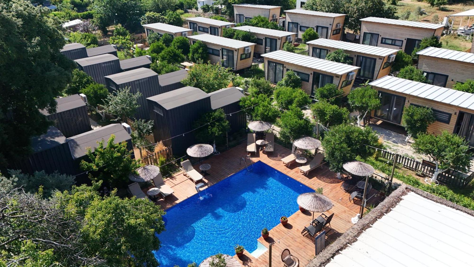 Gaia Tiny Houses Butik Hotel Бодрум Екстер'єр фото
