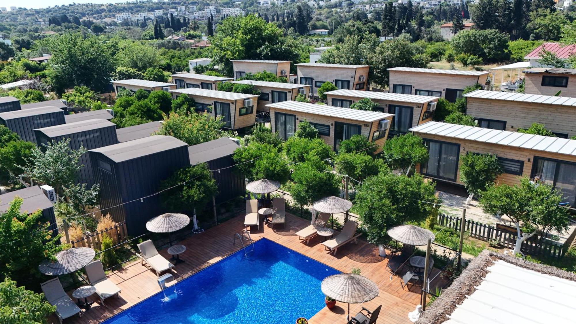 Gaia Tiny Houses Butik Hotel Бодрум Екстер'єр фото